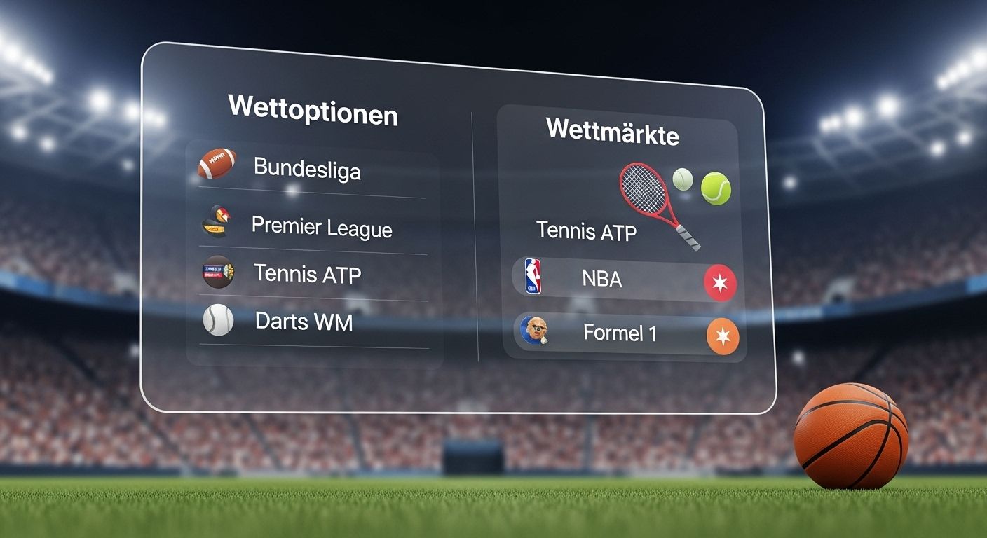 Wettoptionen und Märkte betting odds