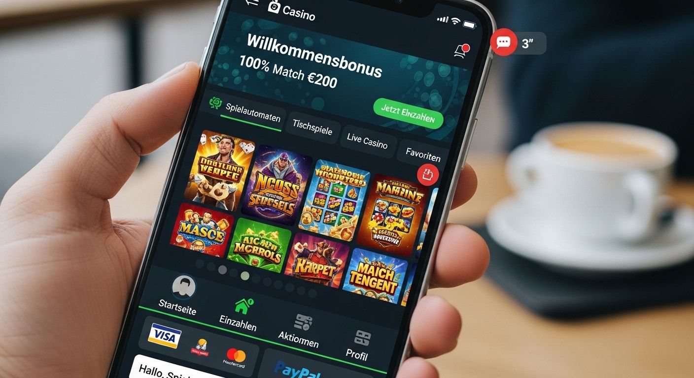 Features und Funktionalität casino app user experience
